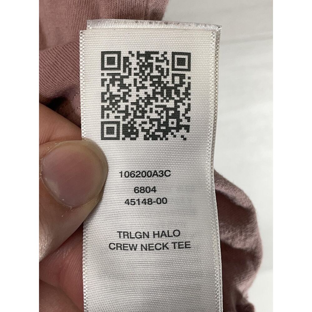 True Religion Shirt Mens Medium Pink Tie Dye TRLGN Halo Crew Neck Tee Graphic - Picture 9 of 10